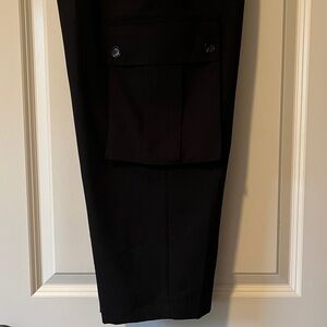 Women’s black dress cargo pants, NWOT